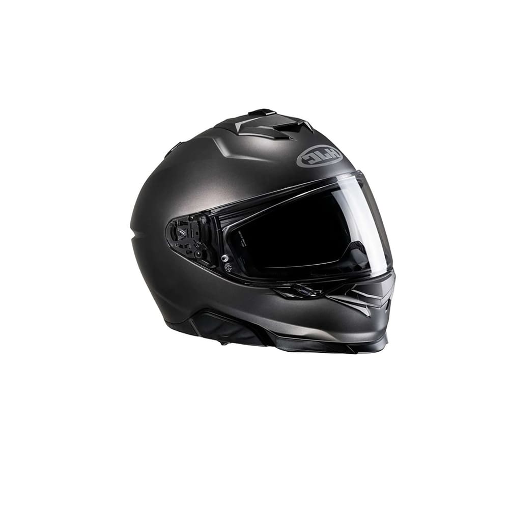 HJC I71 DEPORTIVO MOTOCICLETA CASCO INTEGRAL TITANIO SEMIPLANO