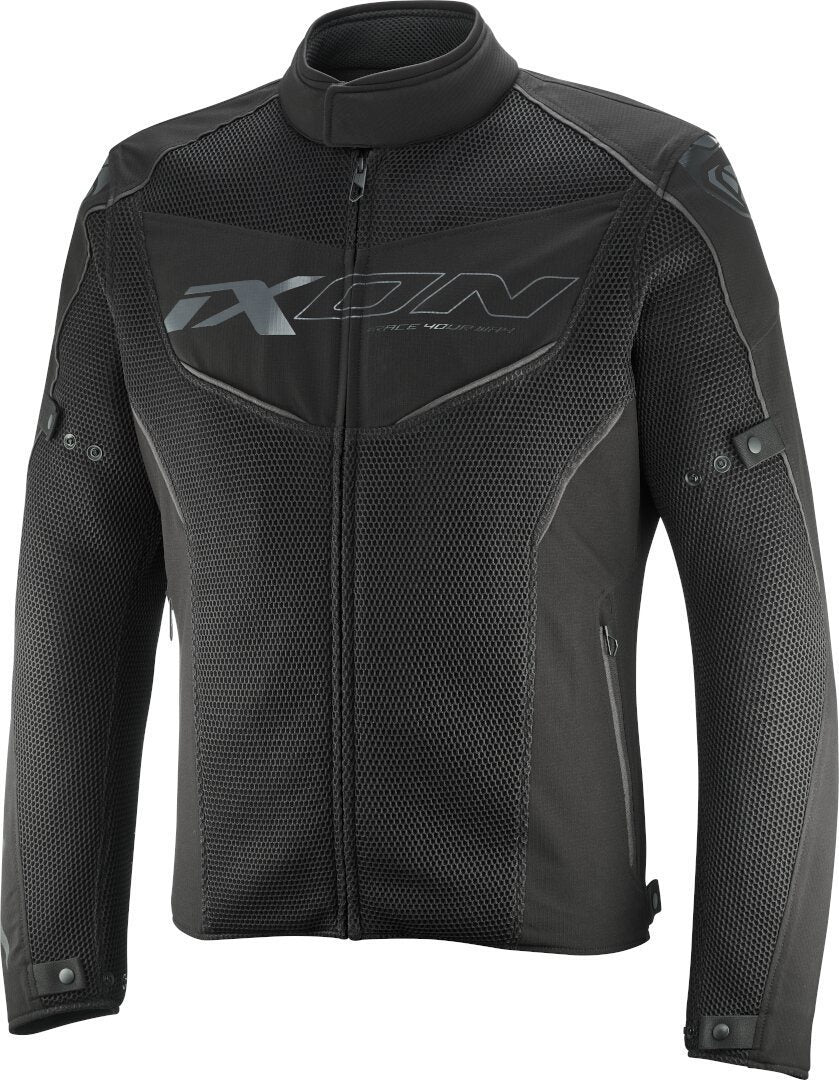 IXON FLICKER Moto Textil Hombre Chaqueta Negra