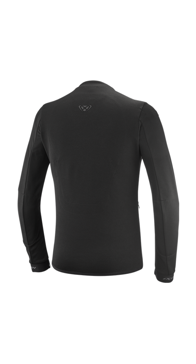 IXON ARMA Hombre De Moto Chaqueta Textile Negro