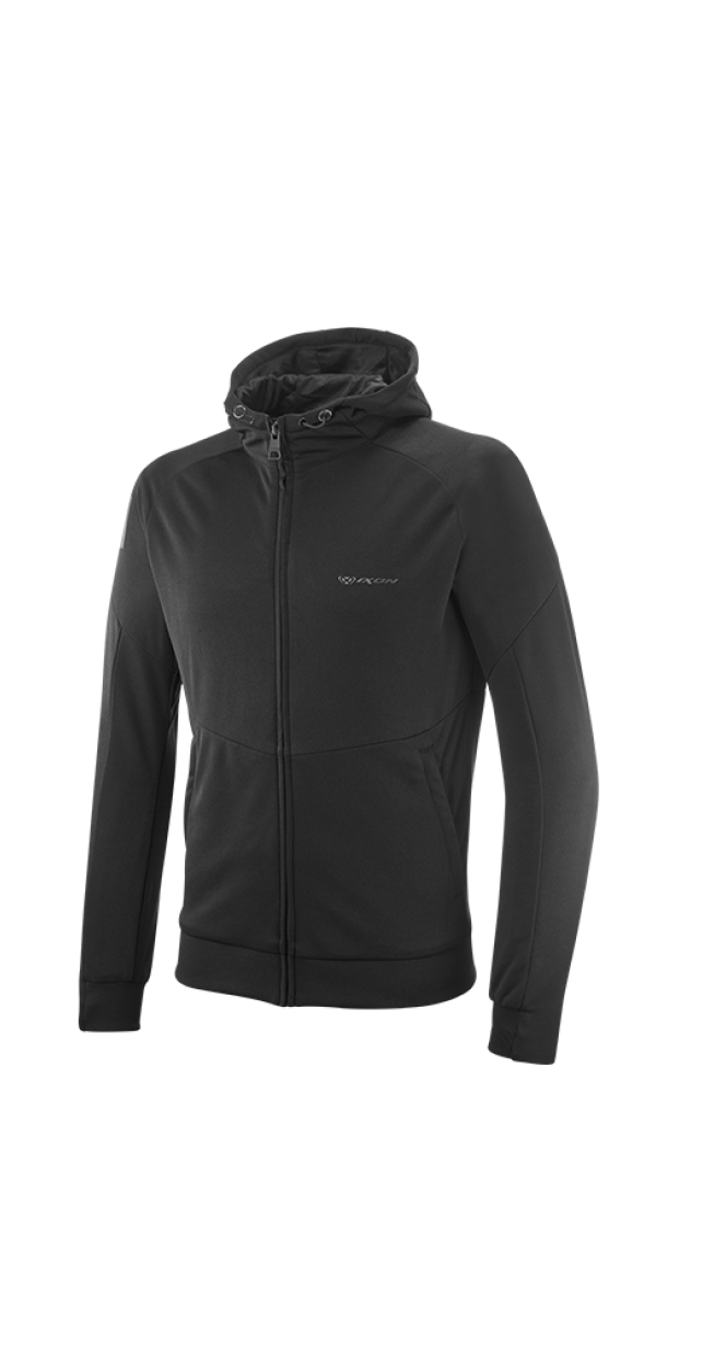 IXON TOUCHDOWN Air Chaqueta Textil Ligera Motocicleta Negro