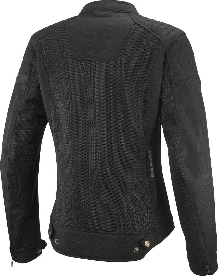 IXON OZCAN Mujer Textil Moto Verano Chaqueta Negro