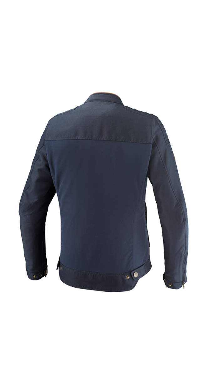 IXON HORNET Mujer Textil Moto Chaqueta Marrón Marino