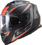 LS2 FF800 STORM RACER MATT TITANIUM FLUO ORANGE - SECURTEX MOTOR S.L (t/a MaximoMoto)