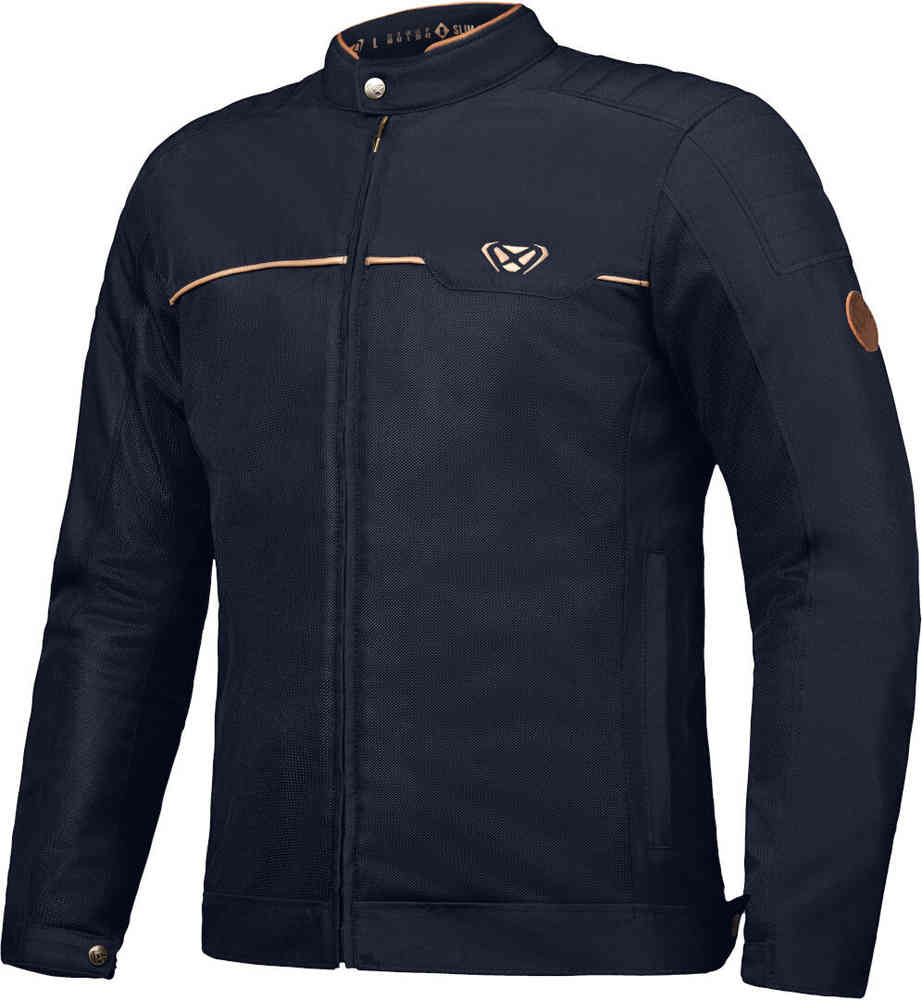 IXON CORNET Textil Moto Hombre Chaqueta Azul Marino Marrón