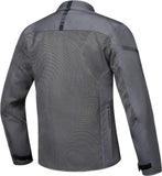 IXON FRESH SLIM Hombre Moto Textil Chaqueta Gris