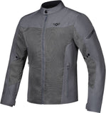 IXON FRESH SLIM Hombre Moto Textil Chaqueta Gris