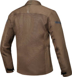 IXON FRESH SLIM Hombre Moto Textil Chaqueta MARRÓN