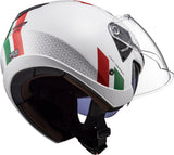 LS2 OF573 TWISTER II COMBO WHITE GREEN RED - SECURTEX MOTOR S.L (t/a MaximoMoto)