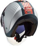 LS2 OF573 TWISTER II LUNA MATT BLUE WHITE - SECURTEX MOTOR S.L (t/a MaximoMoto)