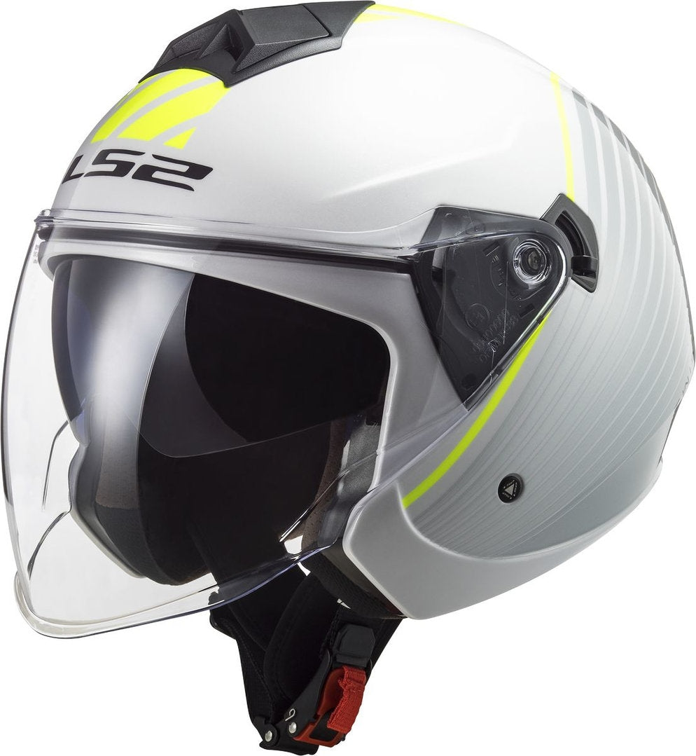 LS2 OF573 TWISTER II LUNA WHITE SILVER - SECURTEX MOTOR S.L (t/a MaximoMoto)