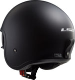 LS2 OF599 SPITFIRE SINGLE MONO MATT BLACK - SECURTEX MOTOR S.L (t/a MaximoMoto)