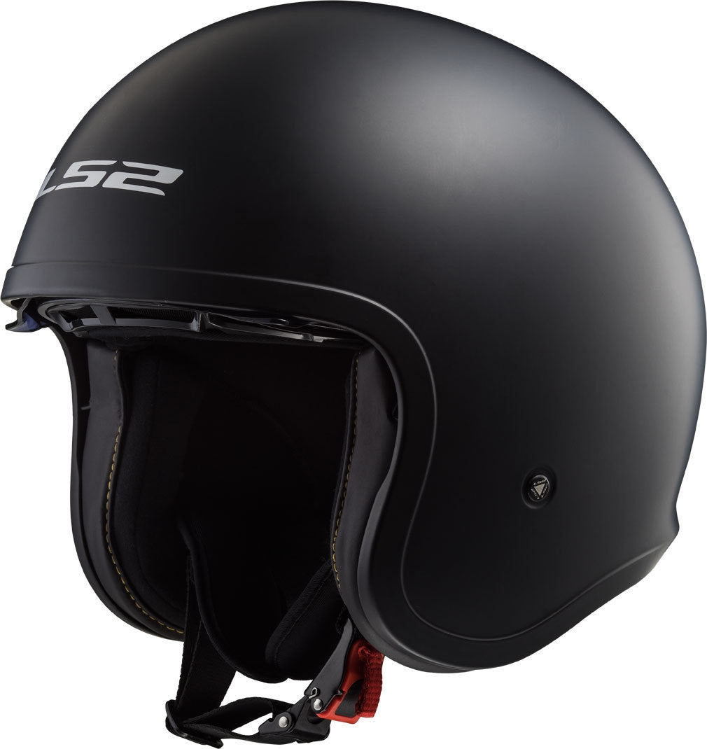 LS2 OF599 SPITFIRE SINGLE MONO MATT BLACK - SECURTEX MOTOR S.L (t/a MaximoMoto)