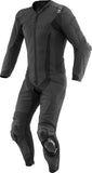IXON VORTEX 3 HOMBRE 1 PIEZA MOTO CARRERAS TRAJE DE CUERO NEGRO