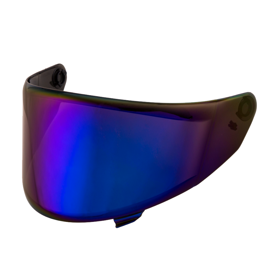 KYT RECAMBIOS- KYT RECAMBIOS TT-COURSE VISIERA IRIDIUM BLUE - TU / IRIDIO AZUL