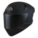 KYT- CASCOS TT-COURSE PLAIN MATT BLACK