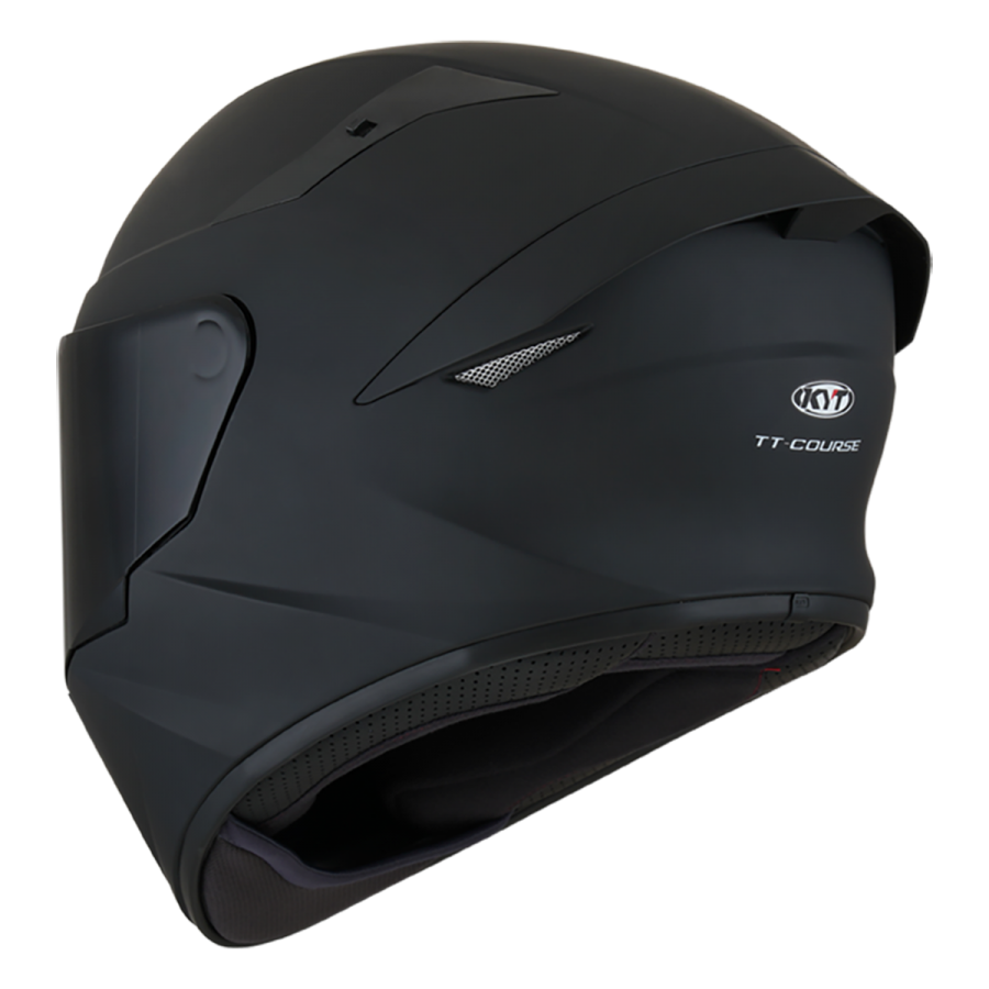 KYT- CASCOS TT-COURSE PLAIN MATT BLACK