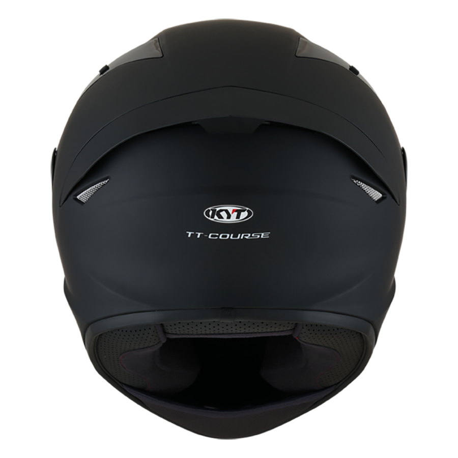 KYT- CASCOS TT-COURSE PLAIN MATT BLACK