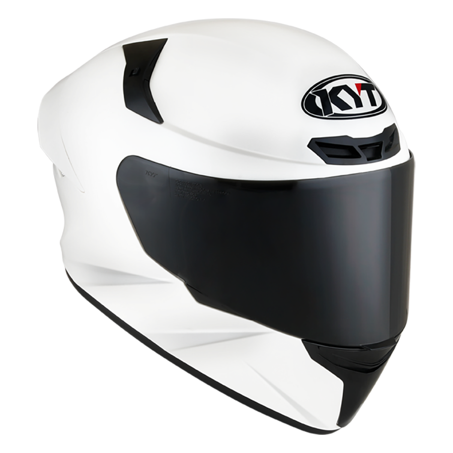 KYT- CASCOS TT-COURSE PLAIN WHITE
