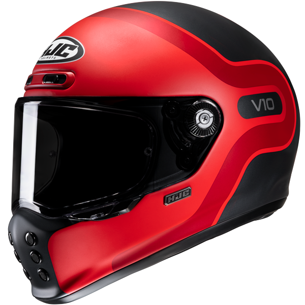 HJC V10 GRAPE MC1SF Casco Integral Clásico Para Motocicleta 