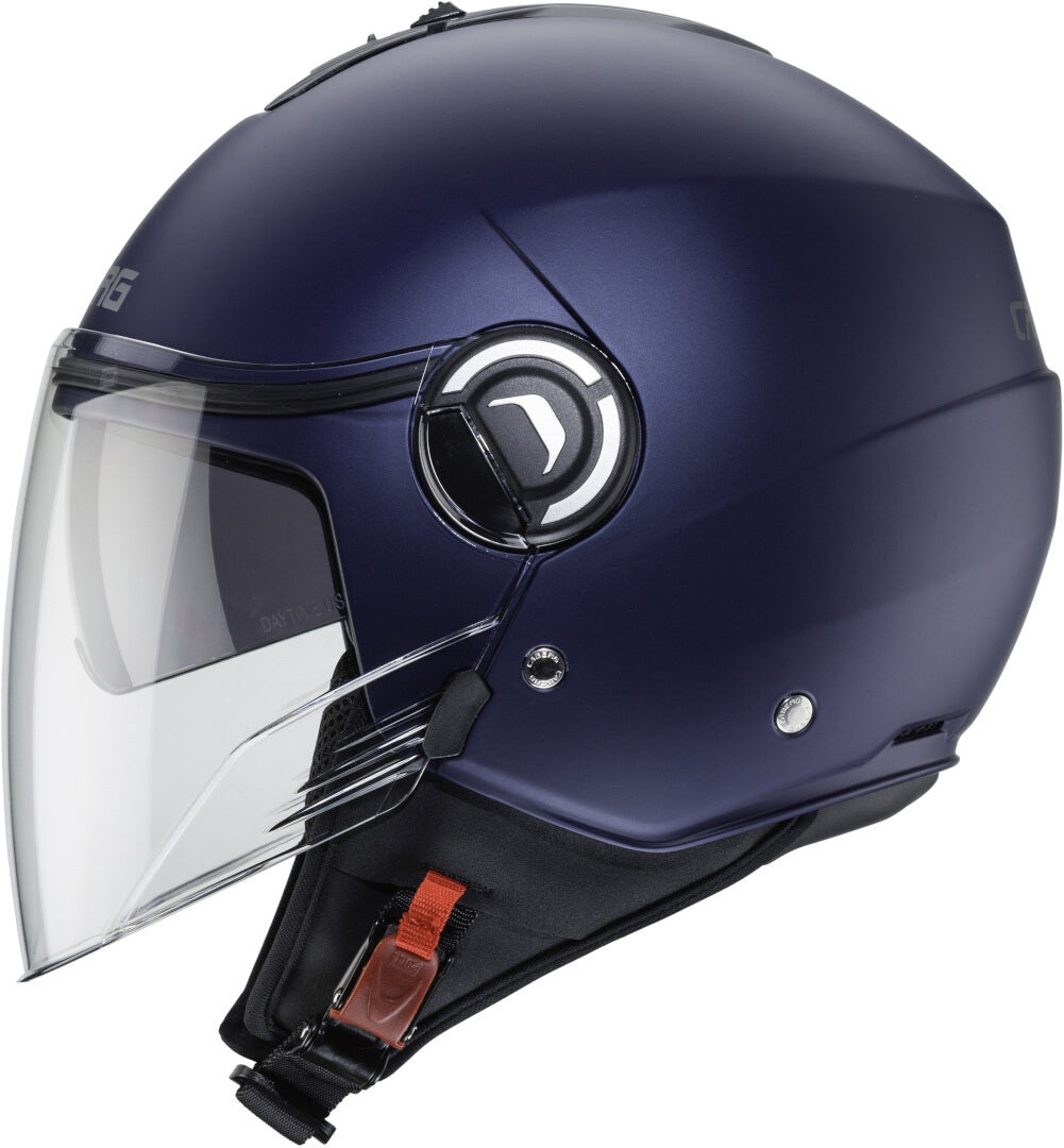 CABERG-Casco Riviera V4 MATT/BLUE/YAMA - SECURTEX MOTOR S.L (t/a MaximoMoto)