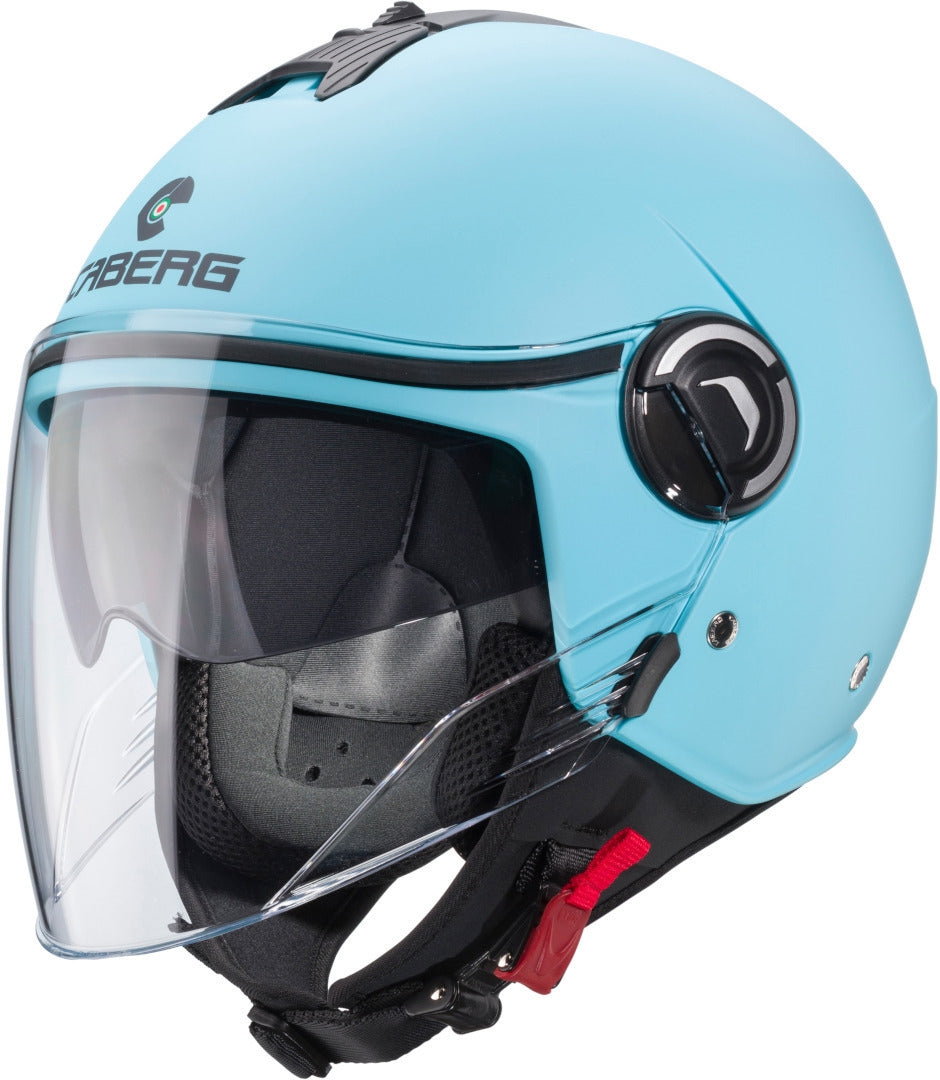 CABERG-Casco Riviera V4 MATT/LIGHT/BLUE - SECURTEX MOTOR S.L (t/a MaximoMoto)