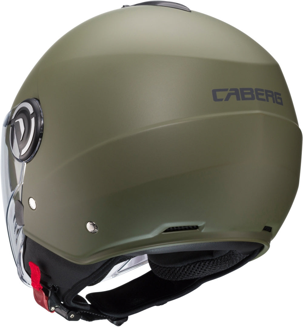 CABERG-Casco Riviera V4 MATT/MILITARY/GREEN - SECURTEX MOTOR S.L (t/a MaximoMoto)