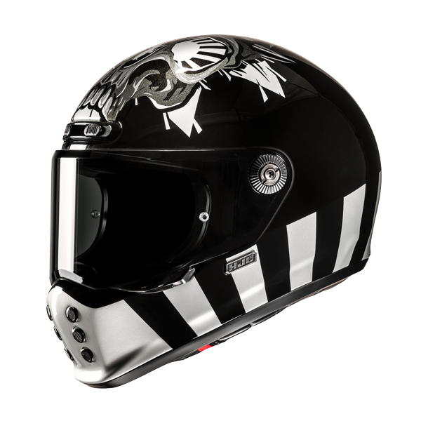 HJC V10 CRANIA MC5 Casco Integral Para Motocicleta De Estilo Clásico 