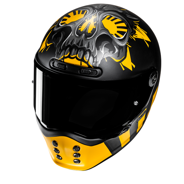 HJC V10 CRANIA MC3SF Casco Integral Para Motocicleta Estilo Vintage - SECURTEX MOTOR S.L (t/a MaximoMoto)