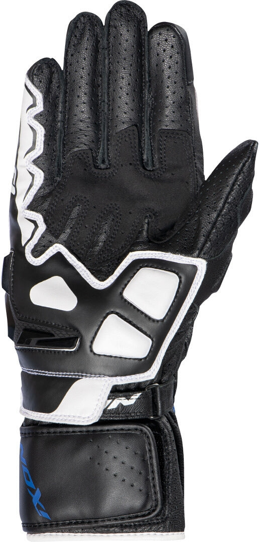 IXON- GUANTES GP5 AIR MAN BLACK/WHITE/BLUE - SECURTEX MOTOR S.L (t/a MaximoMoto)