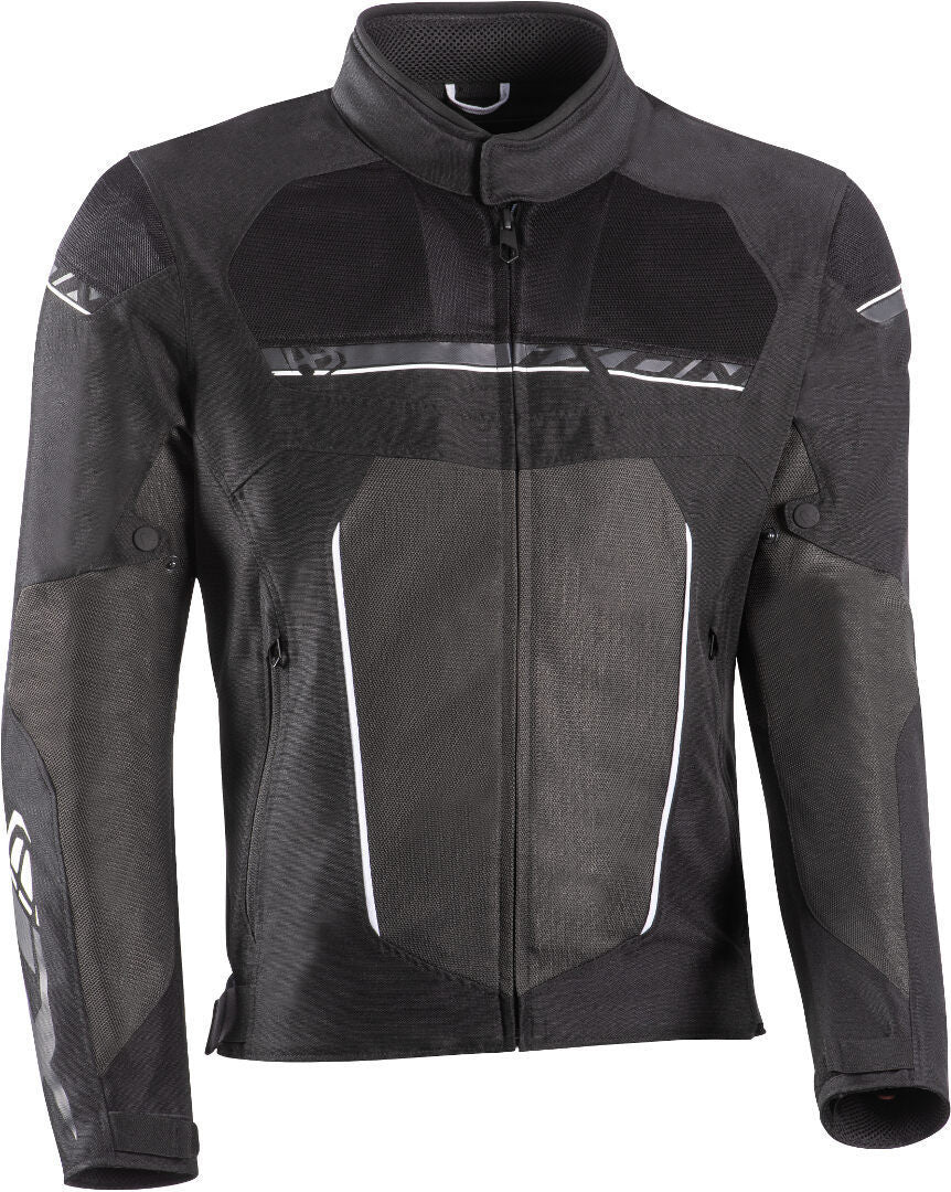 IXON T-REX Toda la Temporada Chaqueta Textil Moto Negro/Blanco/Gris