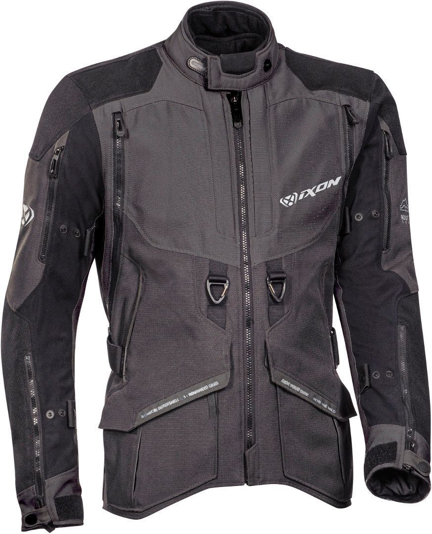 IXON RAGNAR Aventura Chaqueta Textil Moto Negro/Antracita