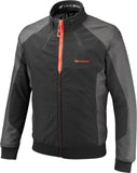IXON SIWA Impermeable Aventura Motociclistas De Textil Chaqueta Negro/Antracita/Rojo