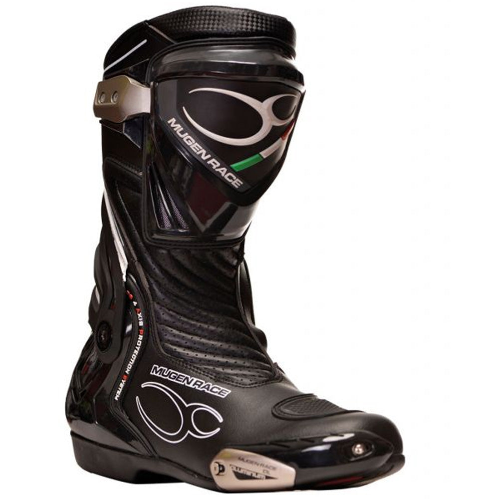MUGENRACE Bot-MNR-1690 Sphantom 3 Deportivas Moto Botas Negro