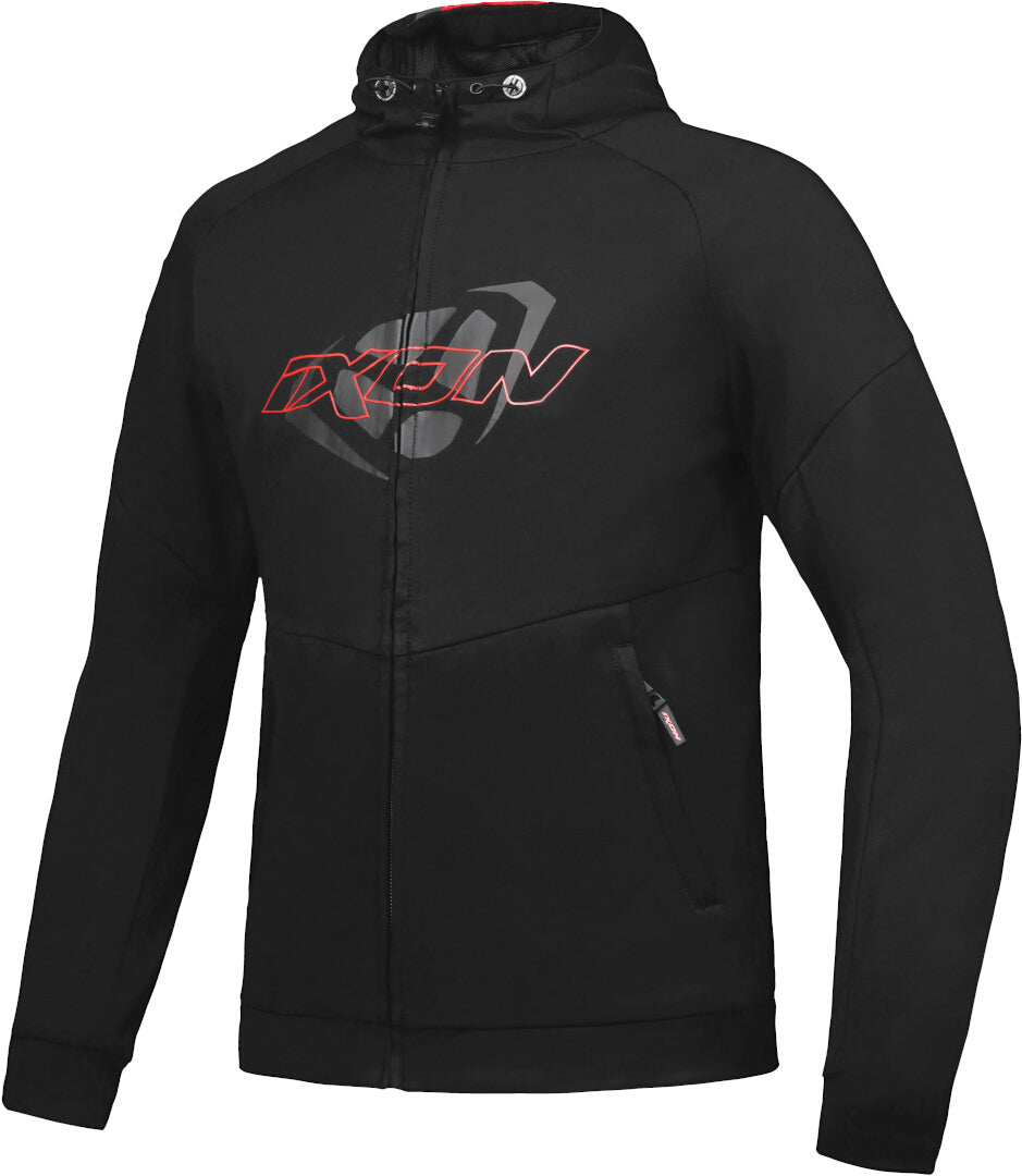 IXON TOUCHDOWN Chaqueta Textil De Moto Negra Roja
