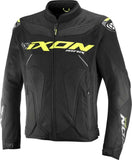 IXON IONIX Verano Chaqueta Textil De Moto Negro/Amarillo/Gris