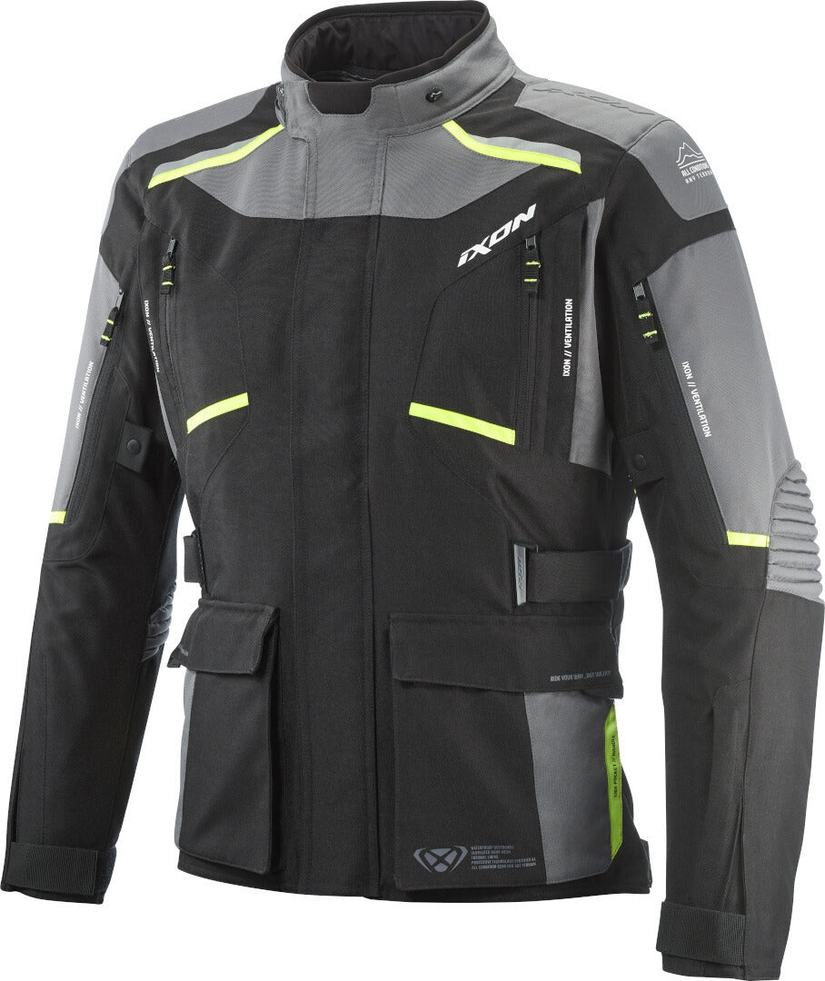 IXON MIDGARD Impermeable Moto De Aventura Chaqueta Textil