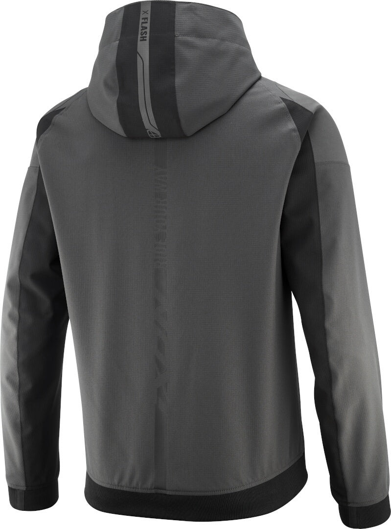 IXON SECTION Hombre Verano Moto Textil Chaqueta Negro/Antracita/Azul