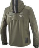 IXON M-QUARTER Chaqueta De Moto Textil Impermeable Caqui Negro