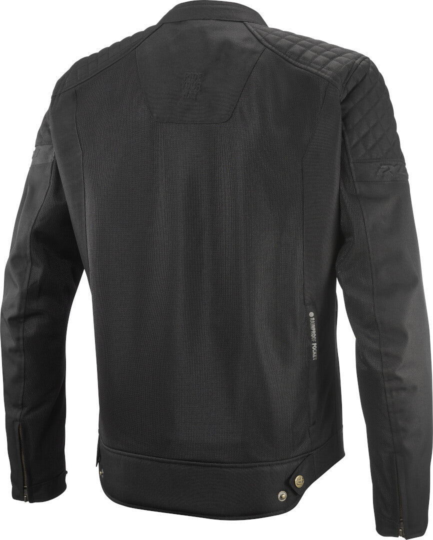IXON OZCAN Verano De Moto Textil Chaqueta Negro