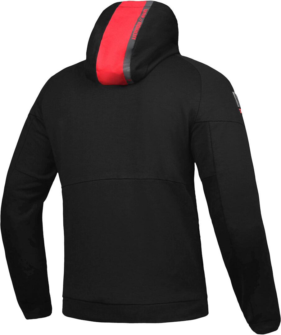 IXON TOUCHDOWN Chaqueta Textil De Moto Negra Roja
