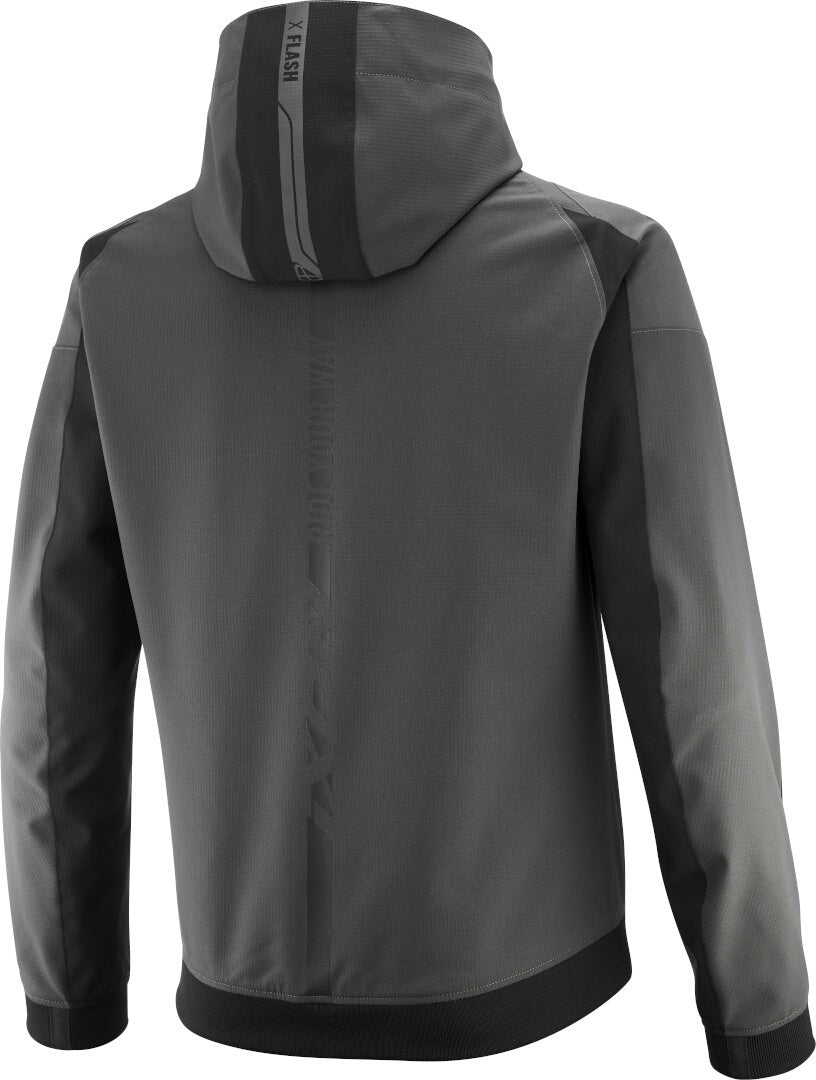 IXON SECTION Hombre Verano Moto Textil Chaqueta Negro/Antracita/Rojo