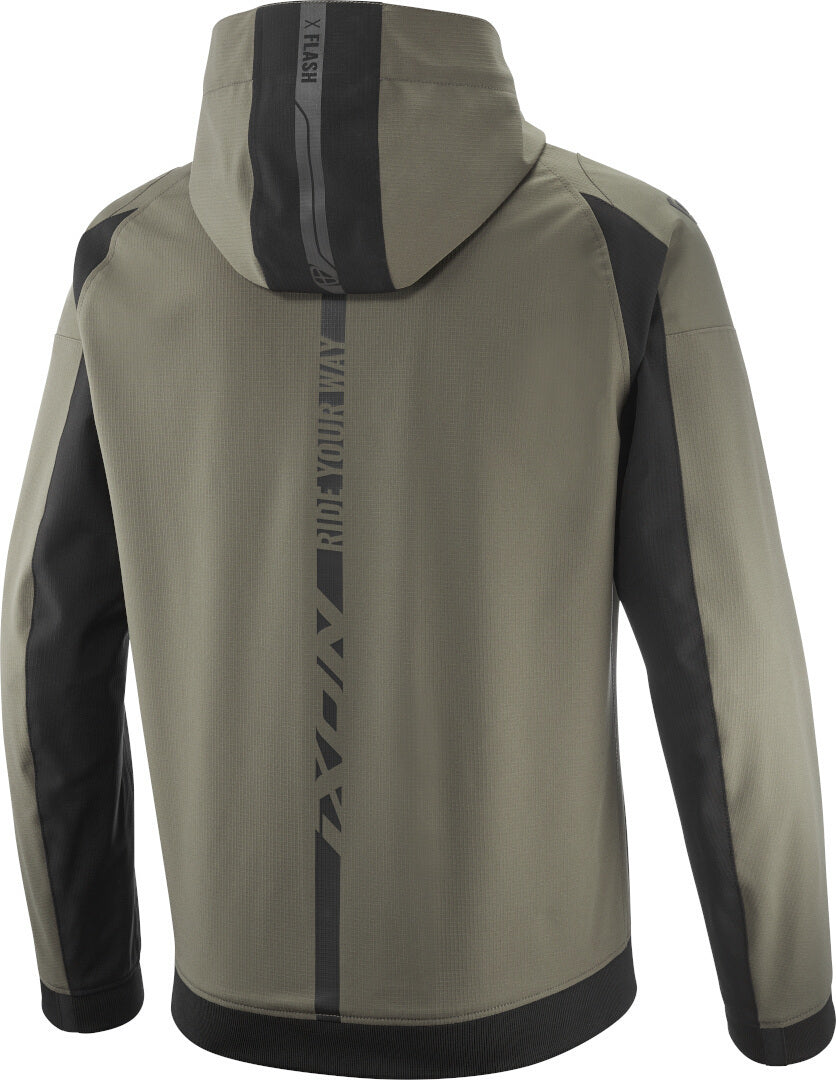 IXON SECTION Hombre Verano Moto Textil Chaqueta Caqui/Negro