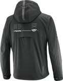 IXON M-QUARTER Chaqueta De Moto Textil Impermeable Antracita/Negro