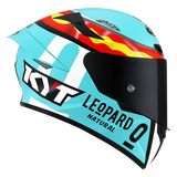KYT- CASCOS TT-COURSE REPLICA LEOPARD SPANIARD
