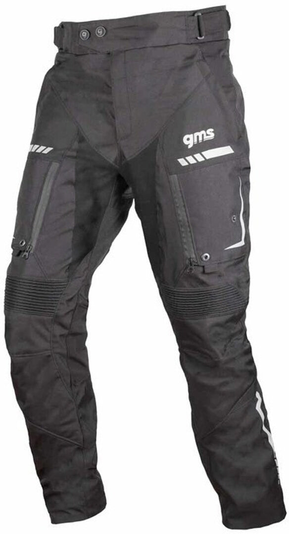 GMS- PANTALONE TRACK LIGHT TEXTILE MAN BLACK - SECURTEX MOTOR S.L (t/a MaximoMoto)