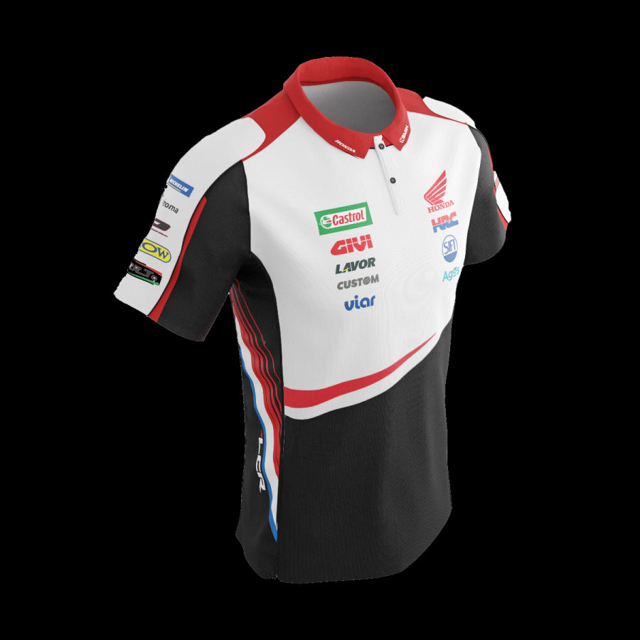 LCRM 22 PO1 BLACK/WHITE/RED - SECURTEX MOTOR S.L (t/a MaximoMoto)