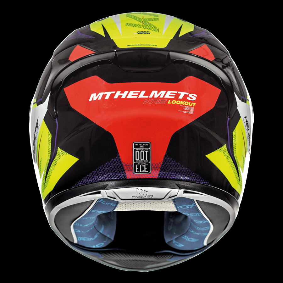 MT FF103 KRE LOOKOUT G4 AMARILLO FLUOR BRILLO - SECURTEX MOTOR S.L (t/a MaximoMoto)