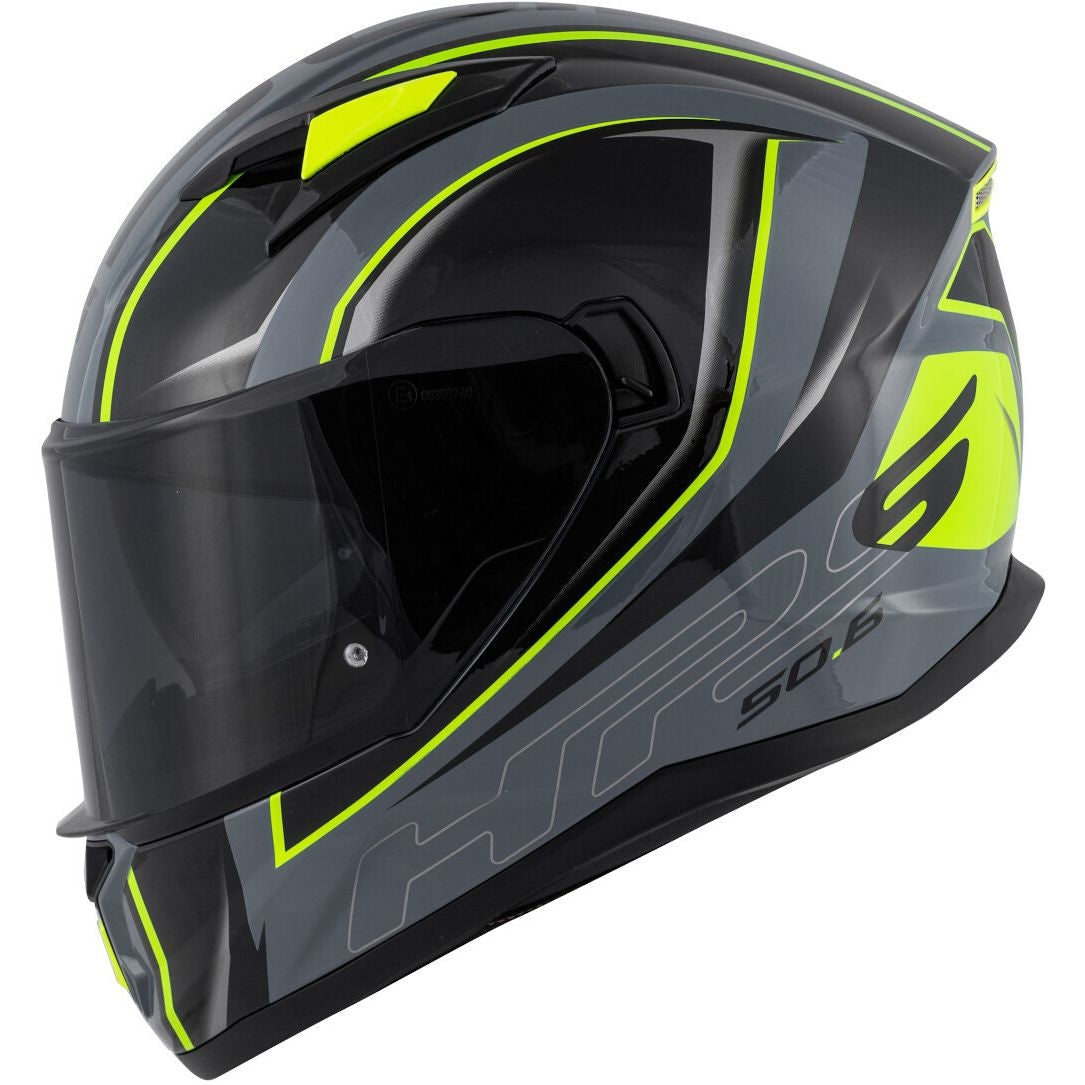 GIVI CASCO FULL 506/STOCCARDA.D/BLADES GRIS-MATE/NEGRO - SECURTEX MOTOR S.L (t/a MaximoMoto)