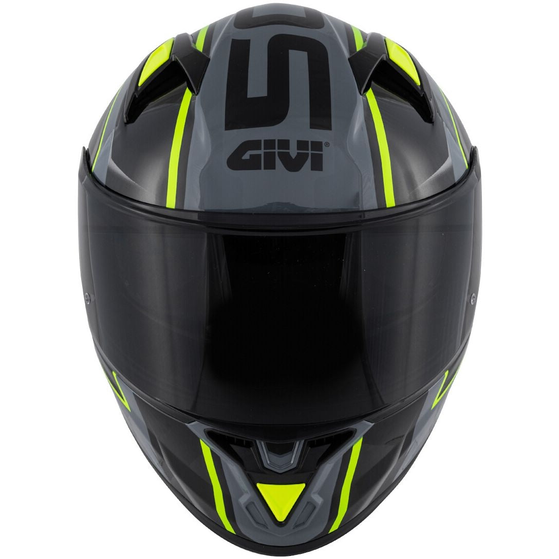 GIVI CASCO FULL 506/STOCCARDA.D/BLADES GRIS-MATE/NEGRO - SECURTEX MOTOR S.L (t/a MaximoMoto)