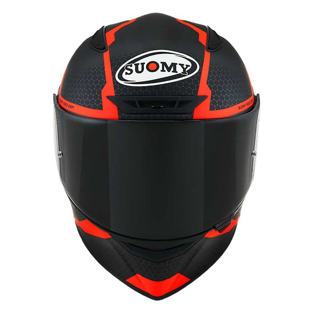 SUOMY-CASCOS TRACK-1 REACTION MATT ANTHRACITE/RED E06 - SECURTEX MOTOR S.L (t/a MaximoMoto)